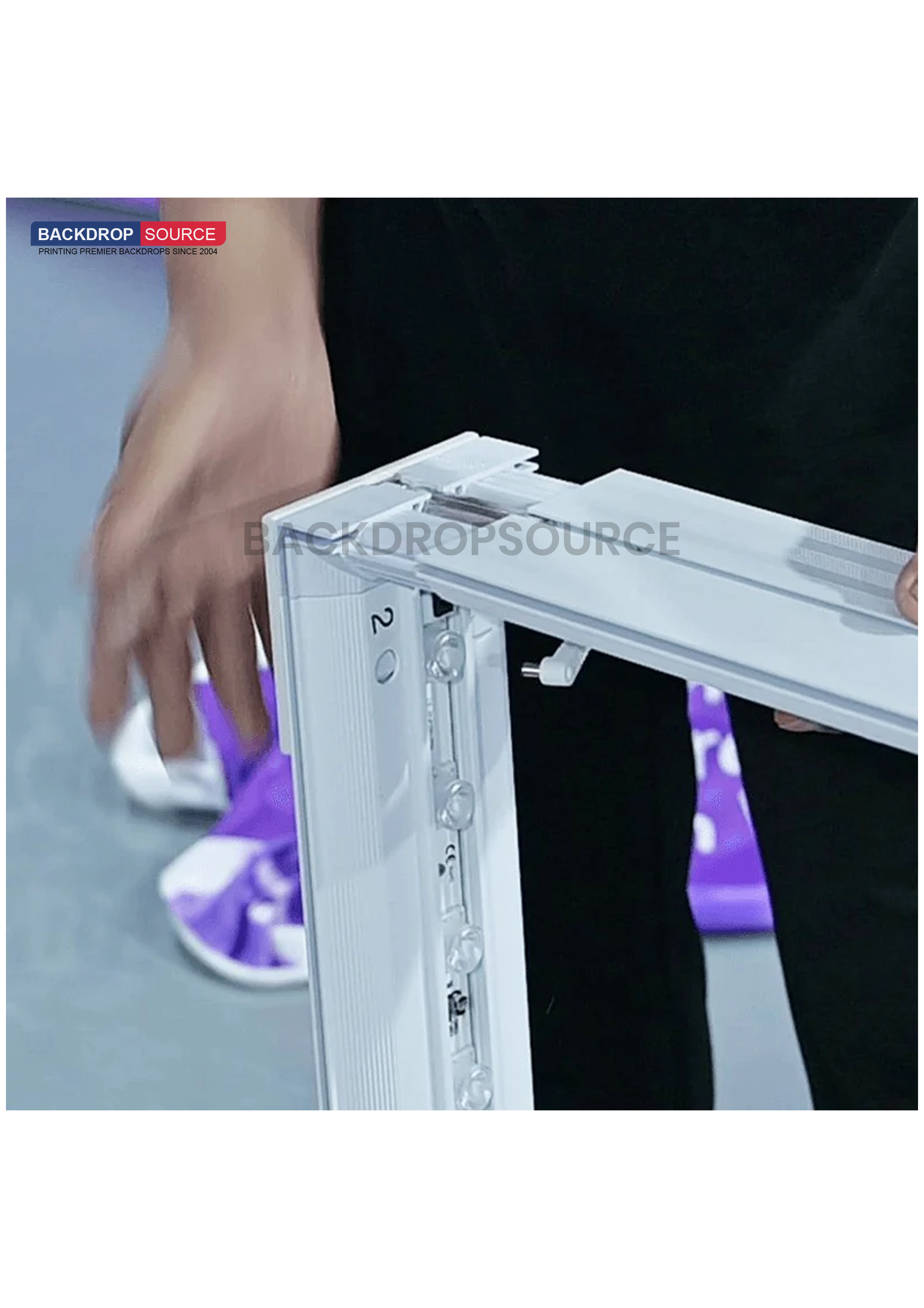 شاشة عرض ضوئية 3M SEG Modular Lightbox للمعارض التجارية - الطراز 4