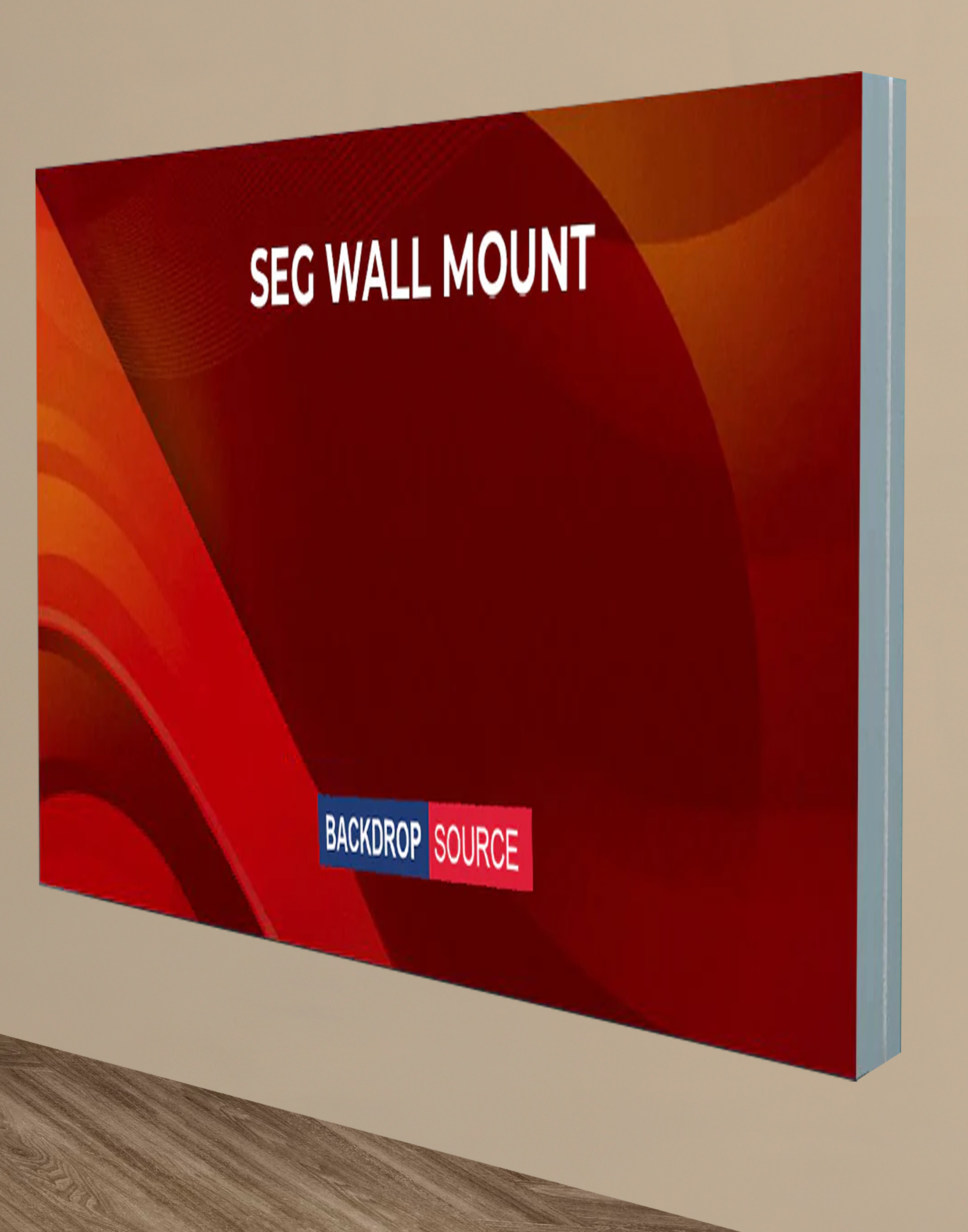 Wall-Mounted SEG Fabric Display – 80mm & 120mm Depth