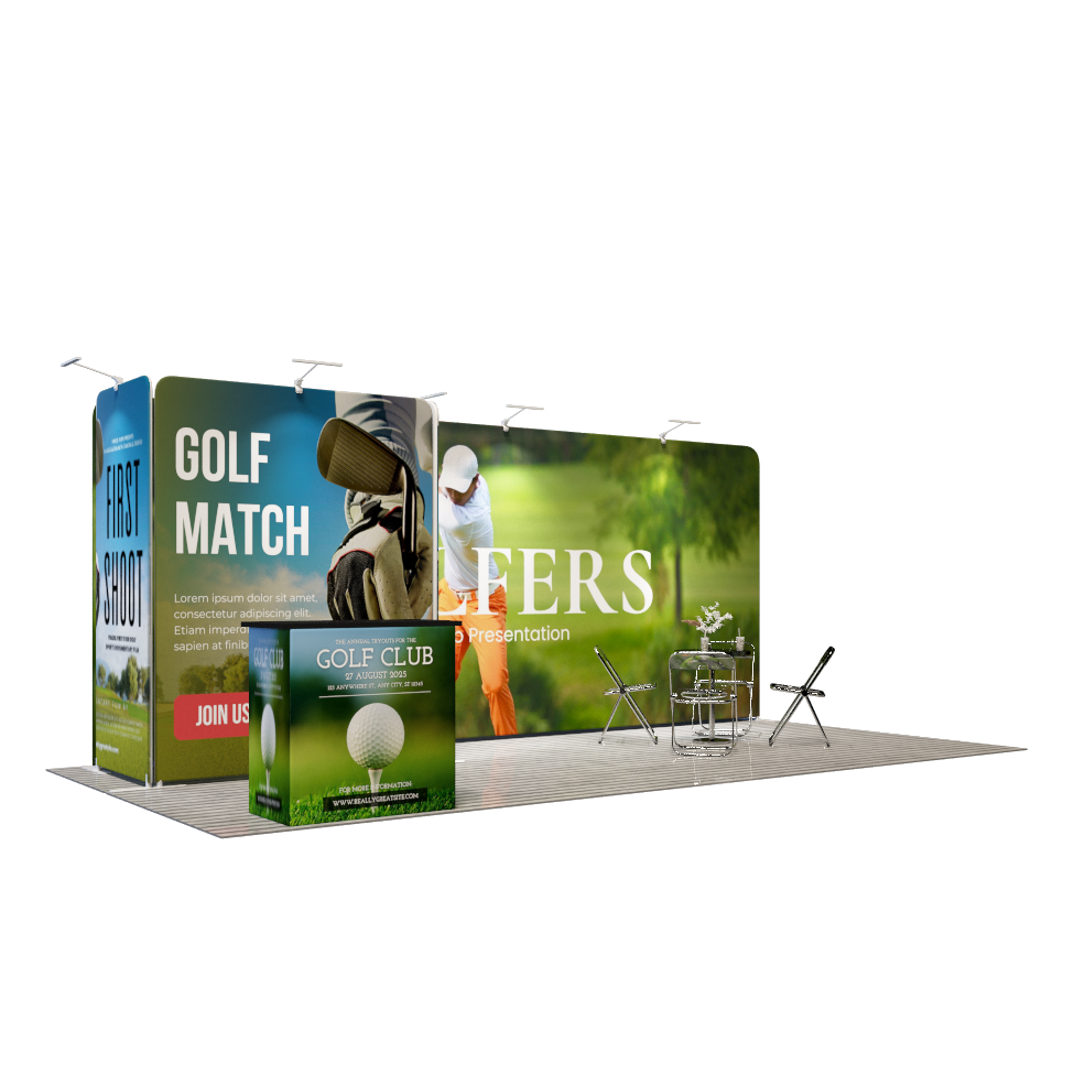 شاشة عرض محمولة 3م × 6م - موديل 8