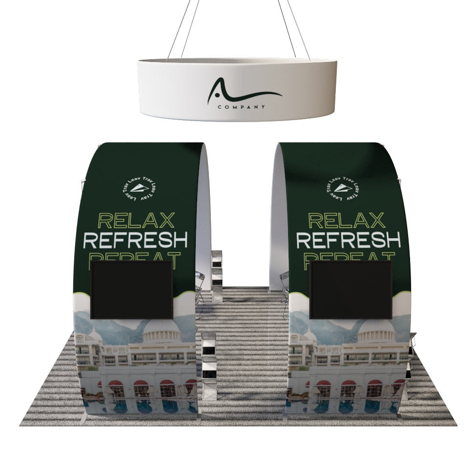 شاشة عرض محمولة 3م × 6م - موديل 9