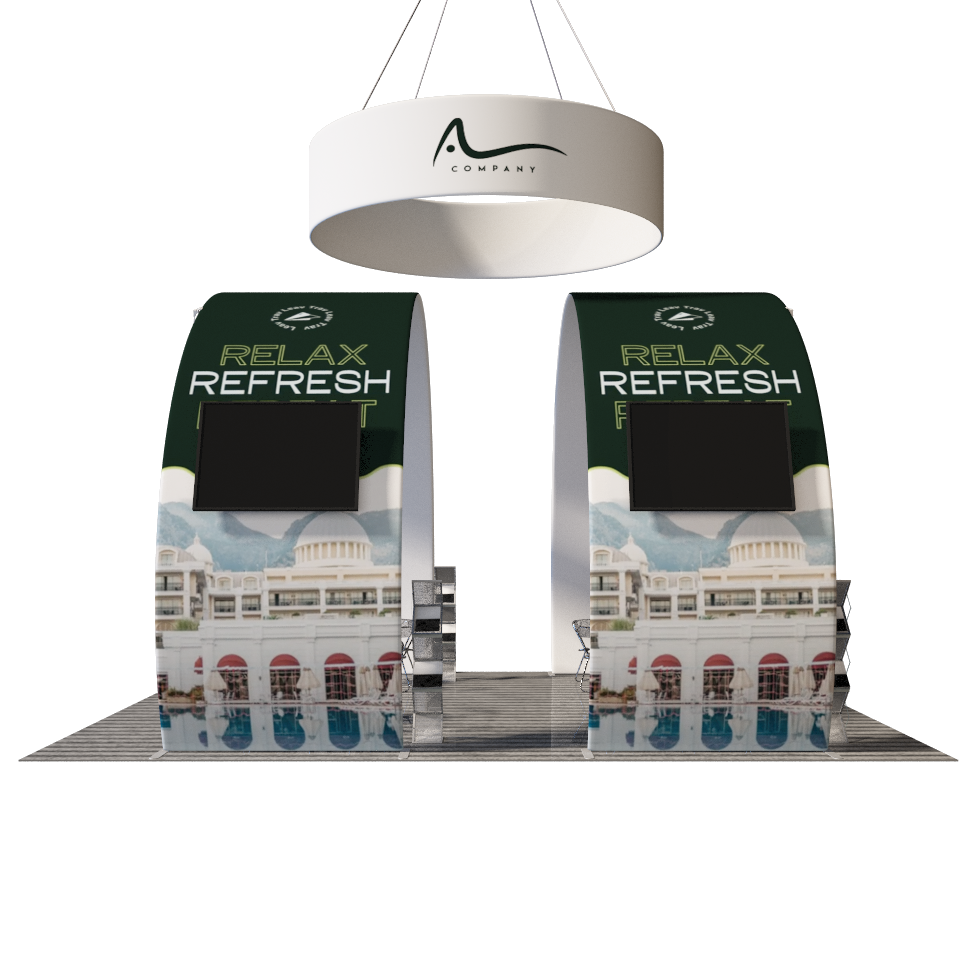 شاشة عرض محمولة 3م × 6م - موديل 9