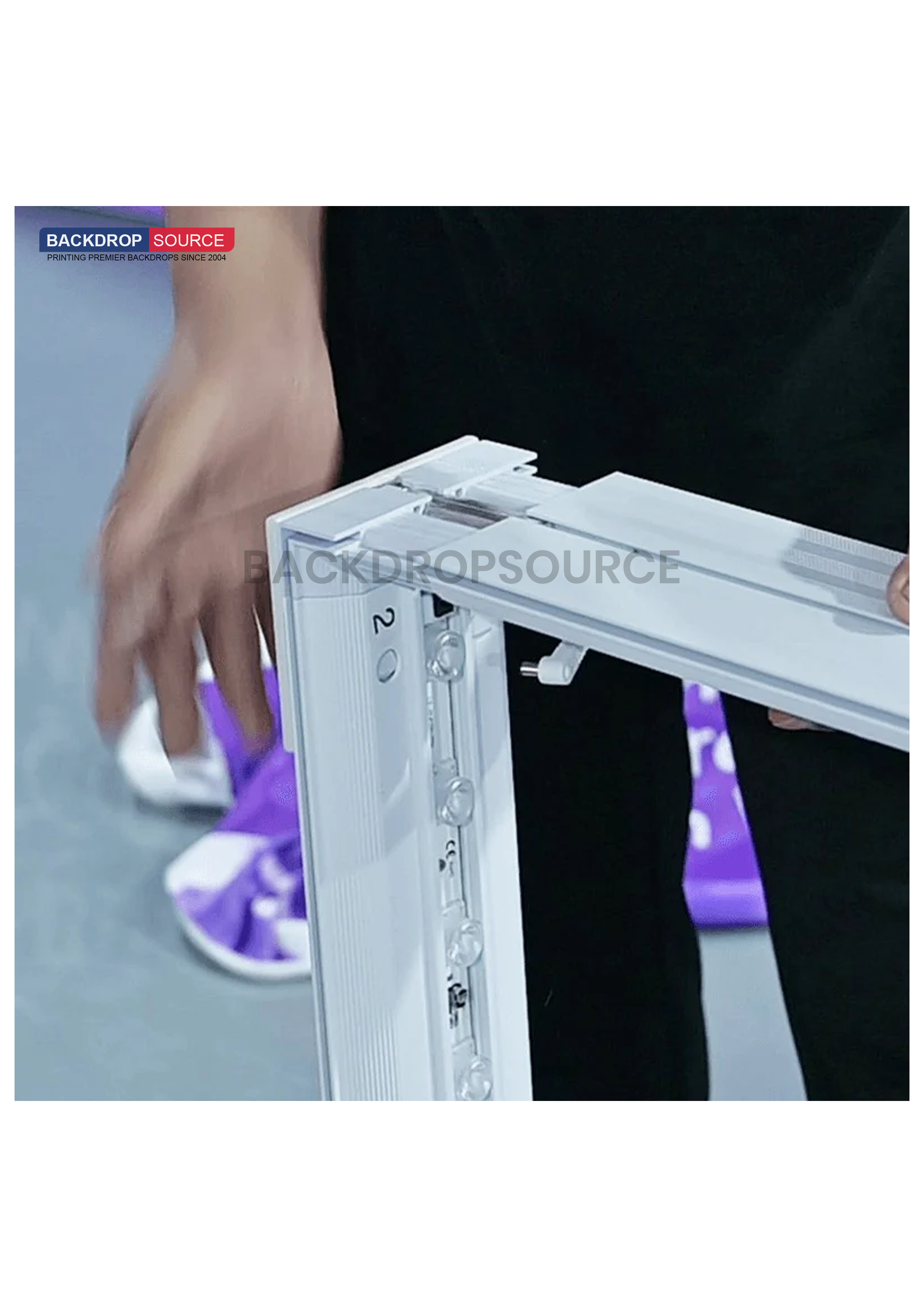 شاشة عرض SEG الضوئية المعيارية بطول 6 أمتار للمعارض التجارية - الطراز 5