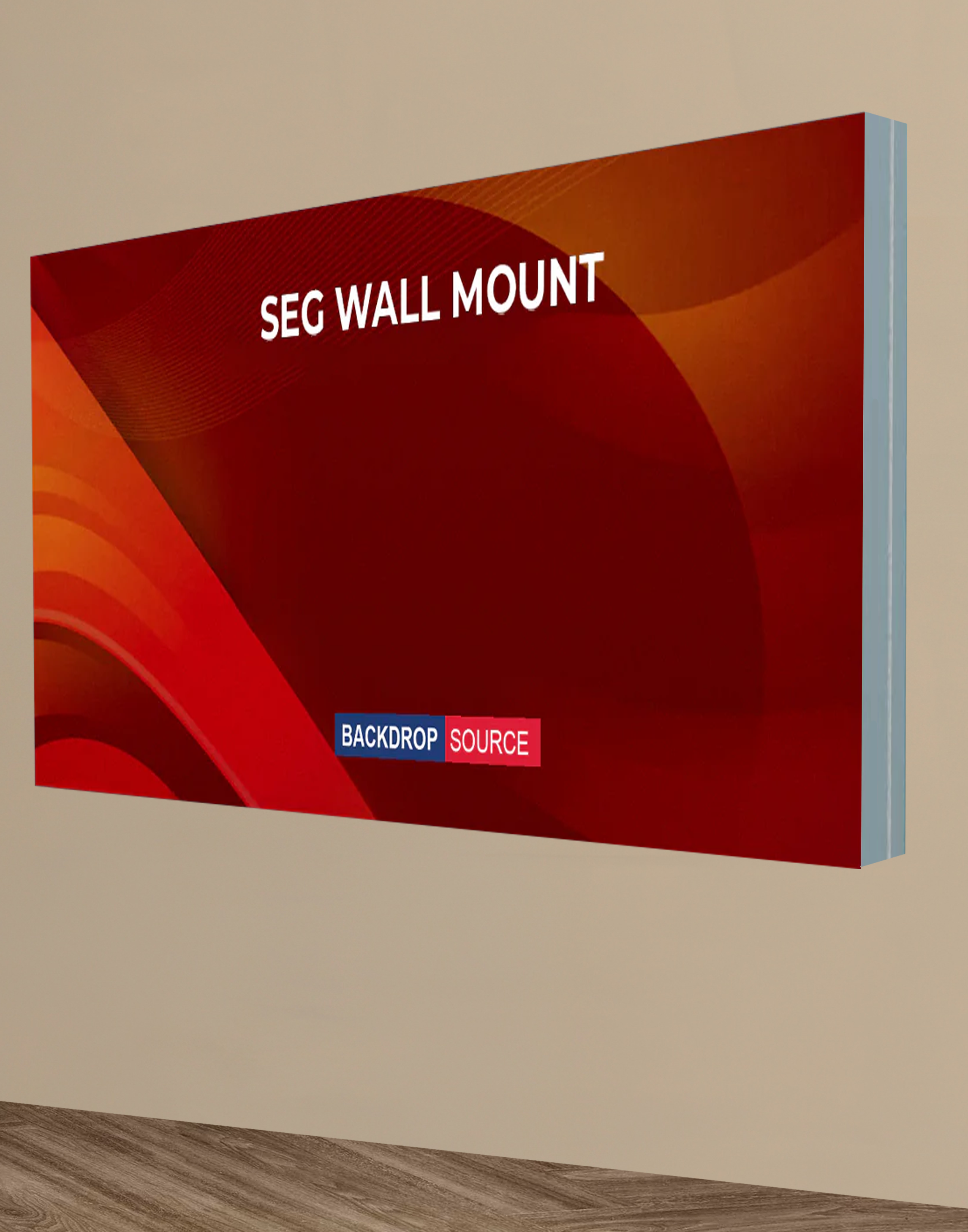 Wall-Mounted SEG Fabric Display – 80mm & 120mm Depth