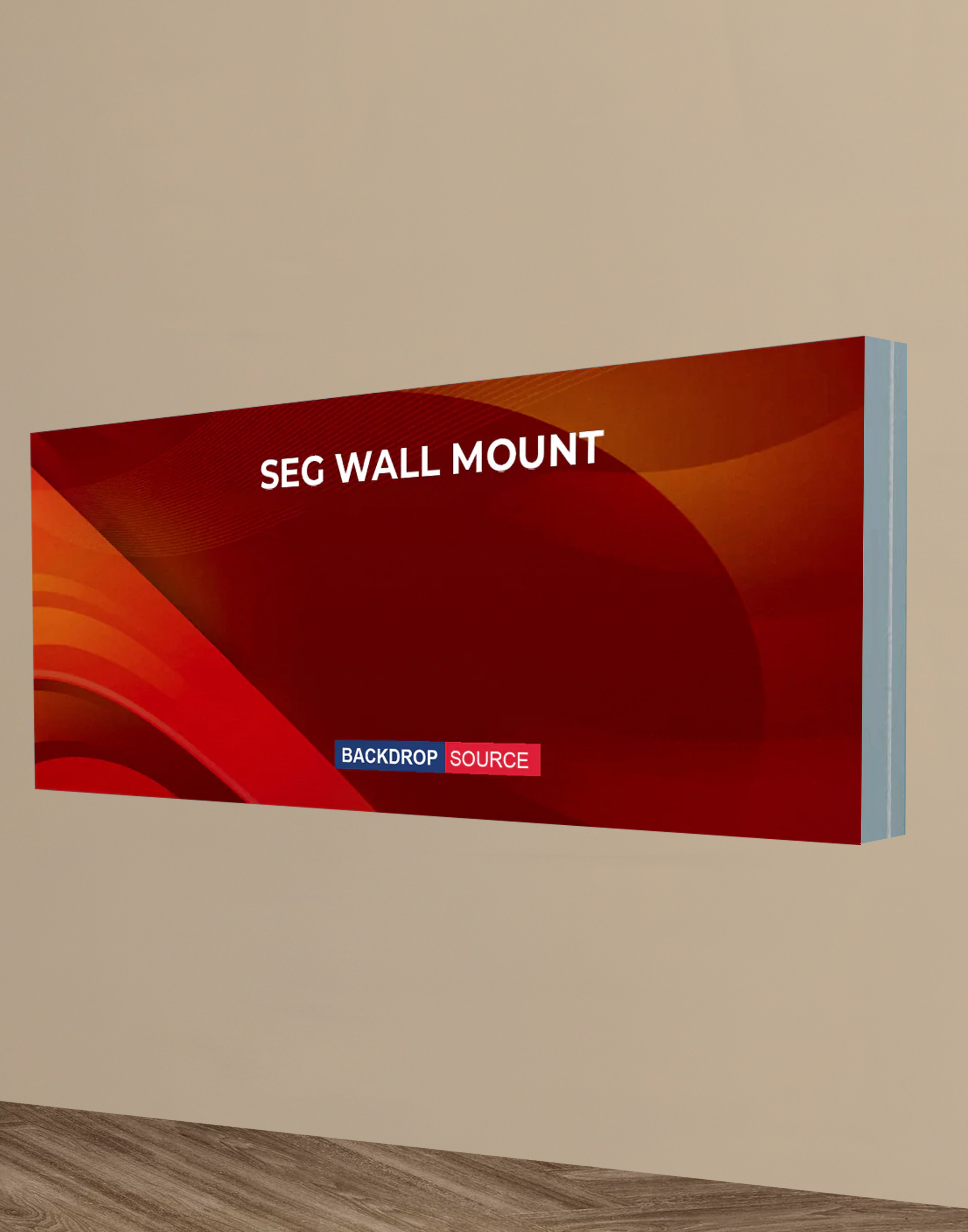 Wall-Mounted SEG Fabric Display – 80mm & 120mm Depth