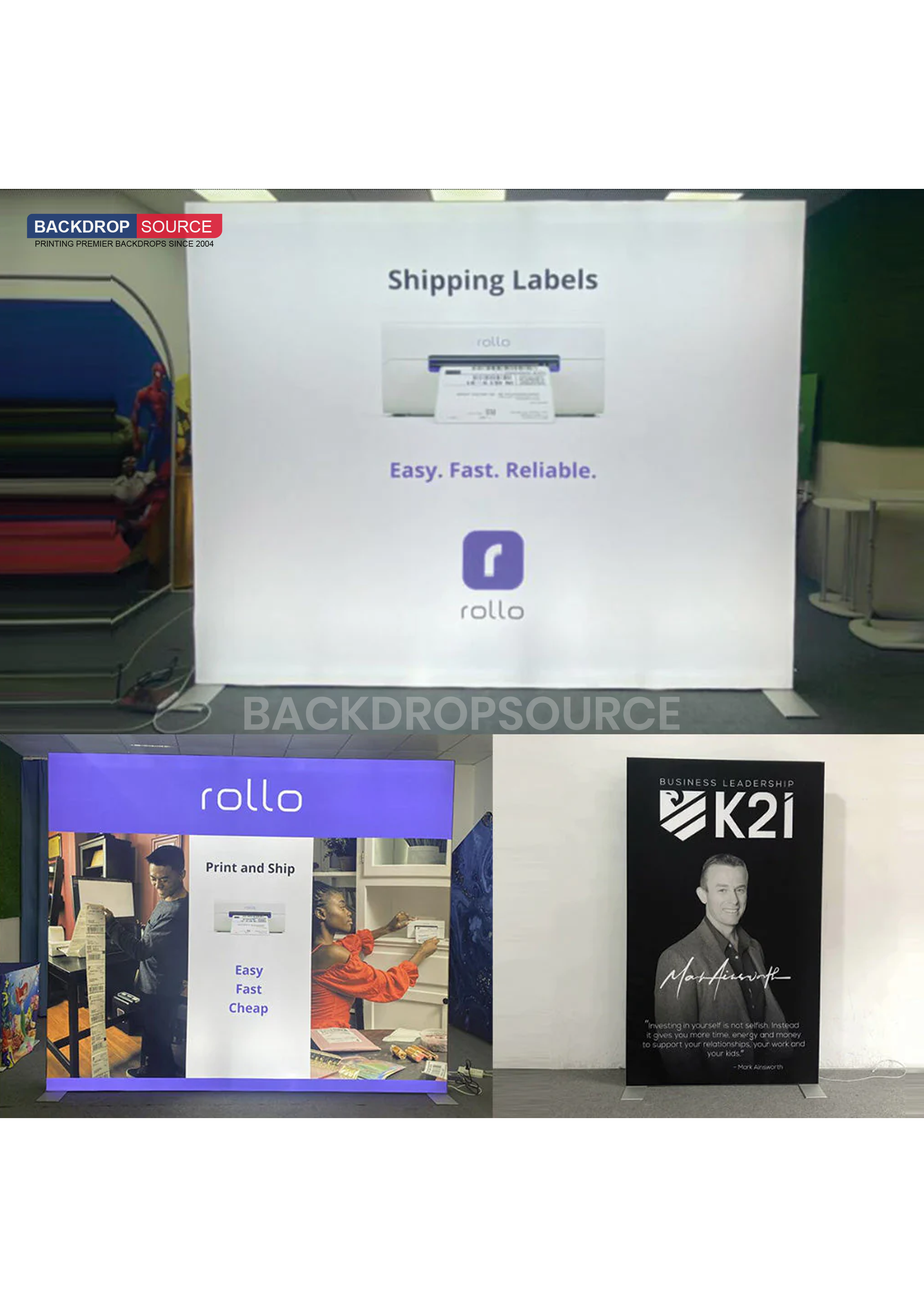 SEG Fabric LED Light Box - 1.2m W x 2m H