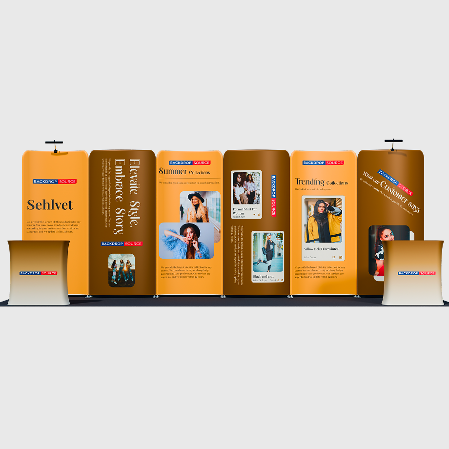 شاشة عرض محمولة 3م × 6م - موديل 17