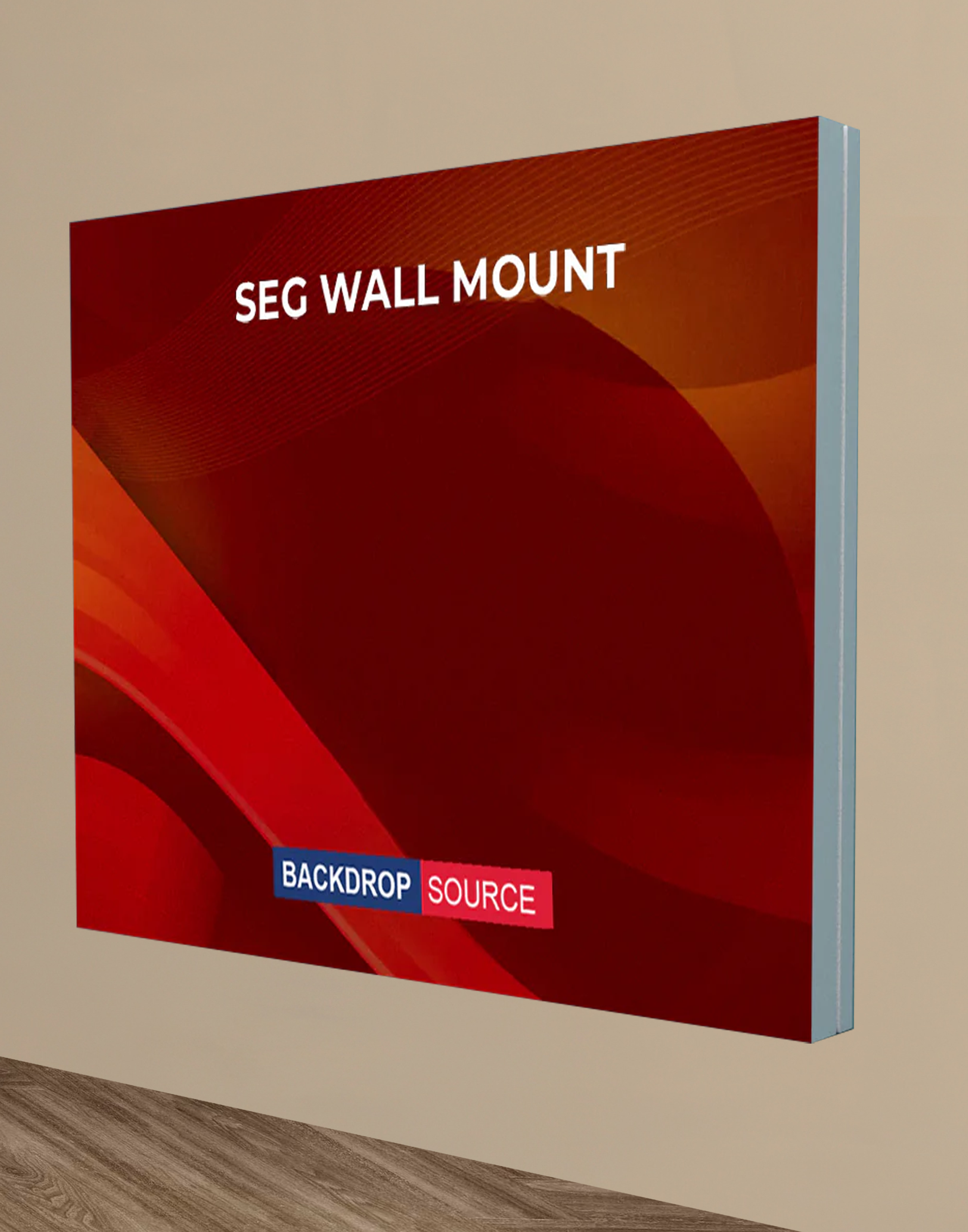Wall-Mounted SEG Fabric Display – 80mm & 120mm Depth