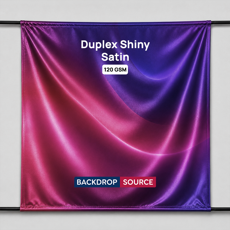 Duplex Satin Fabric Printing