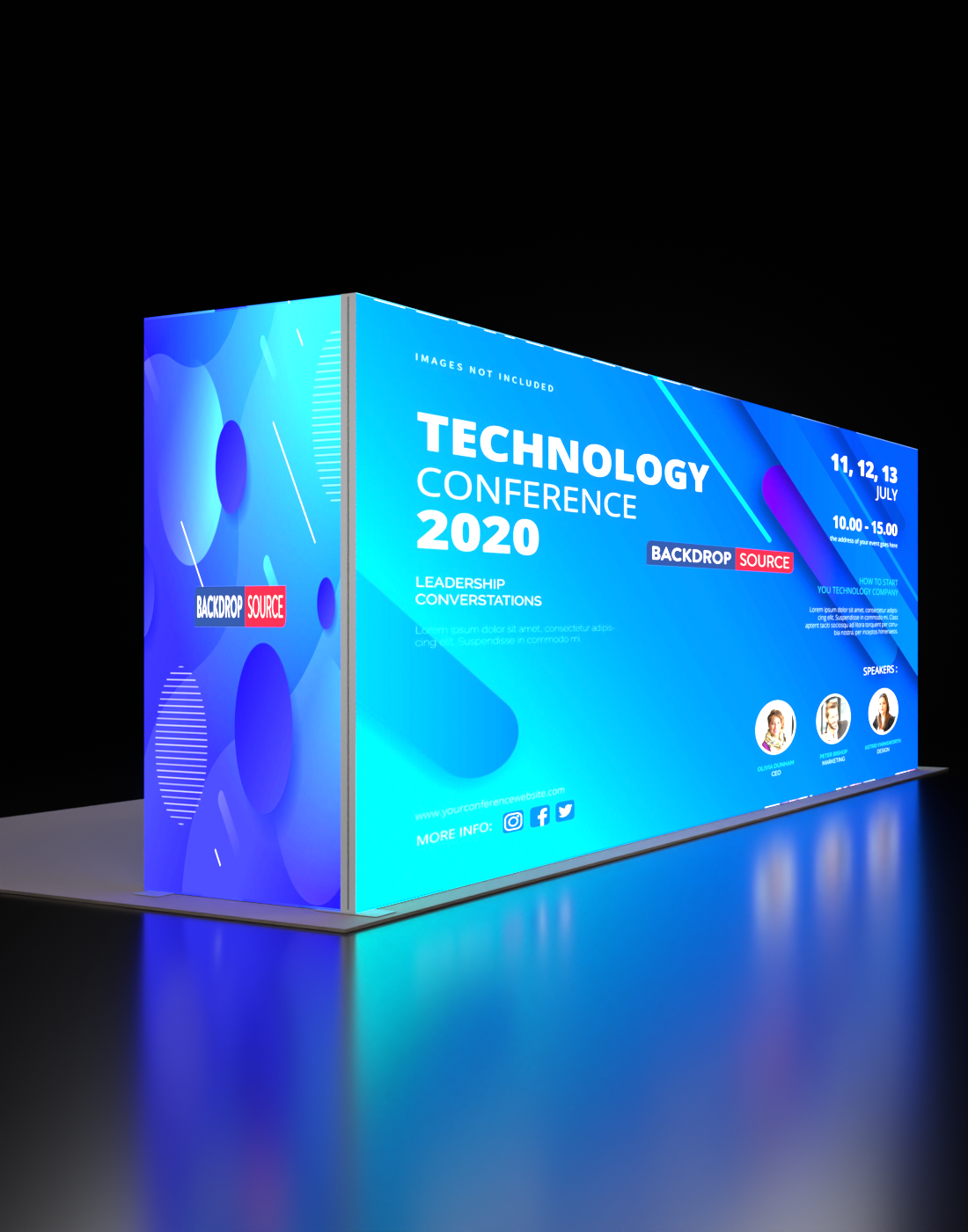 مجموعة عرض صندوق الضوء المعياري SEG - الطراز 13