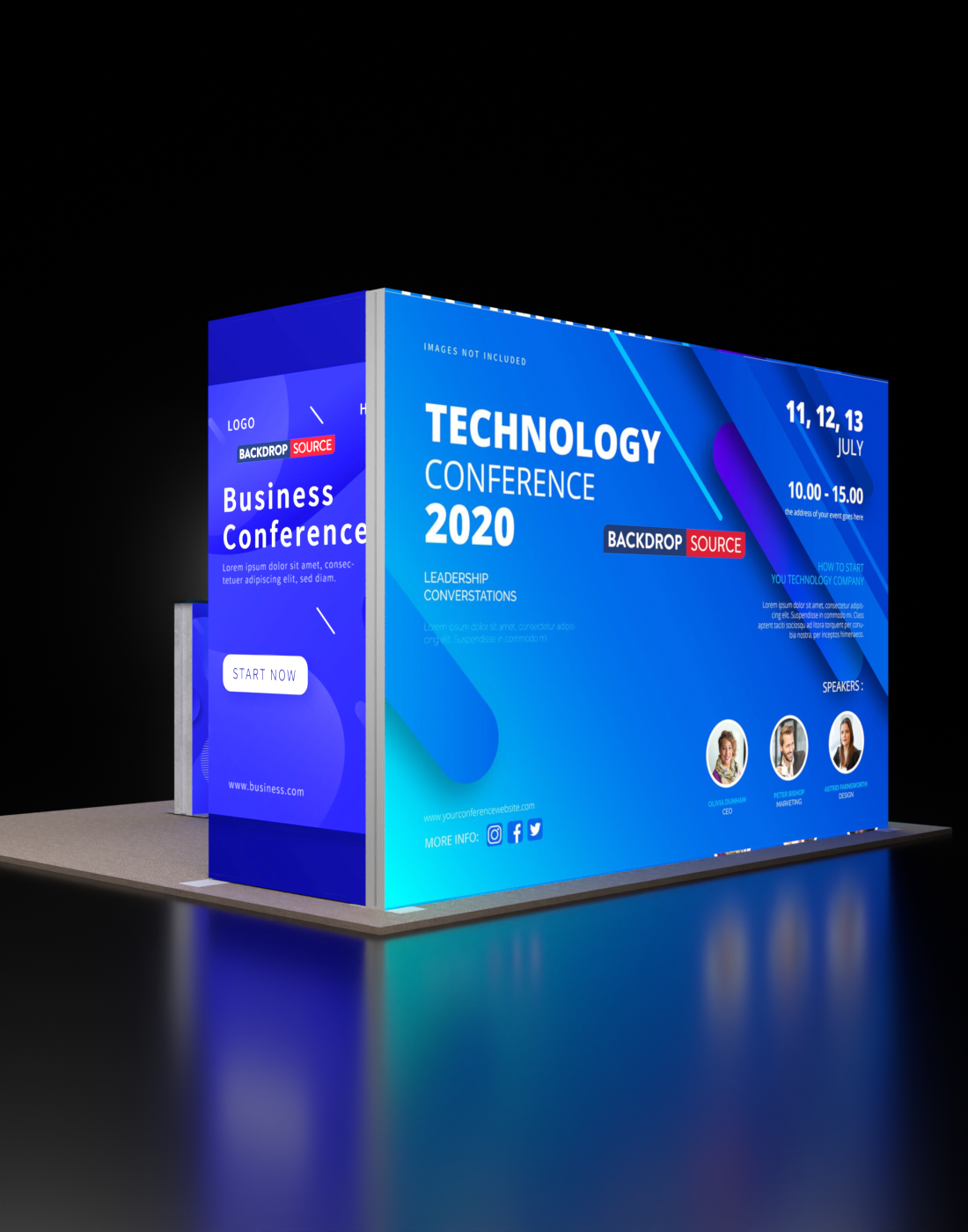 مجموعة عرض صندوق الضوء المعياري SEG - الطراز 7