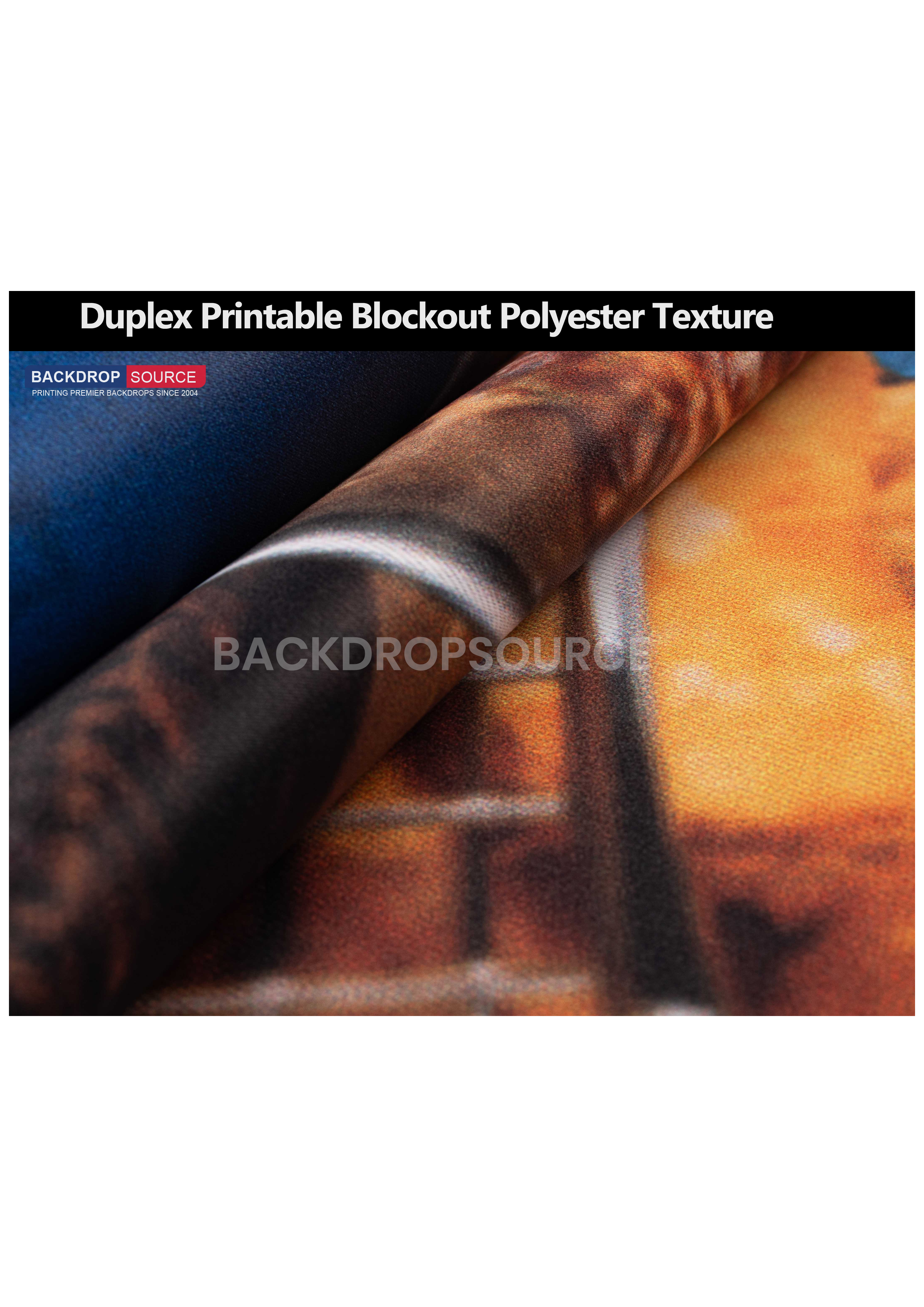 خلفية بوليستر مزدوجة الطبقات (300 جرام لكل متر مربع)