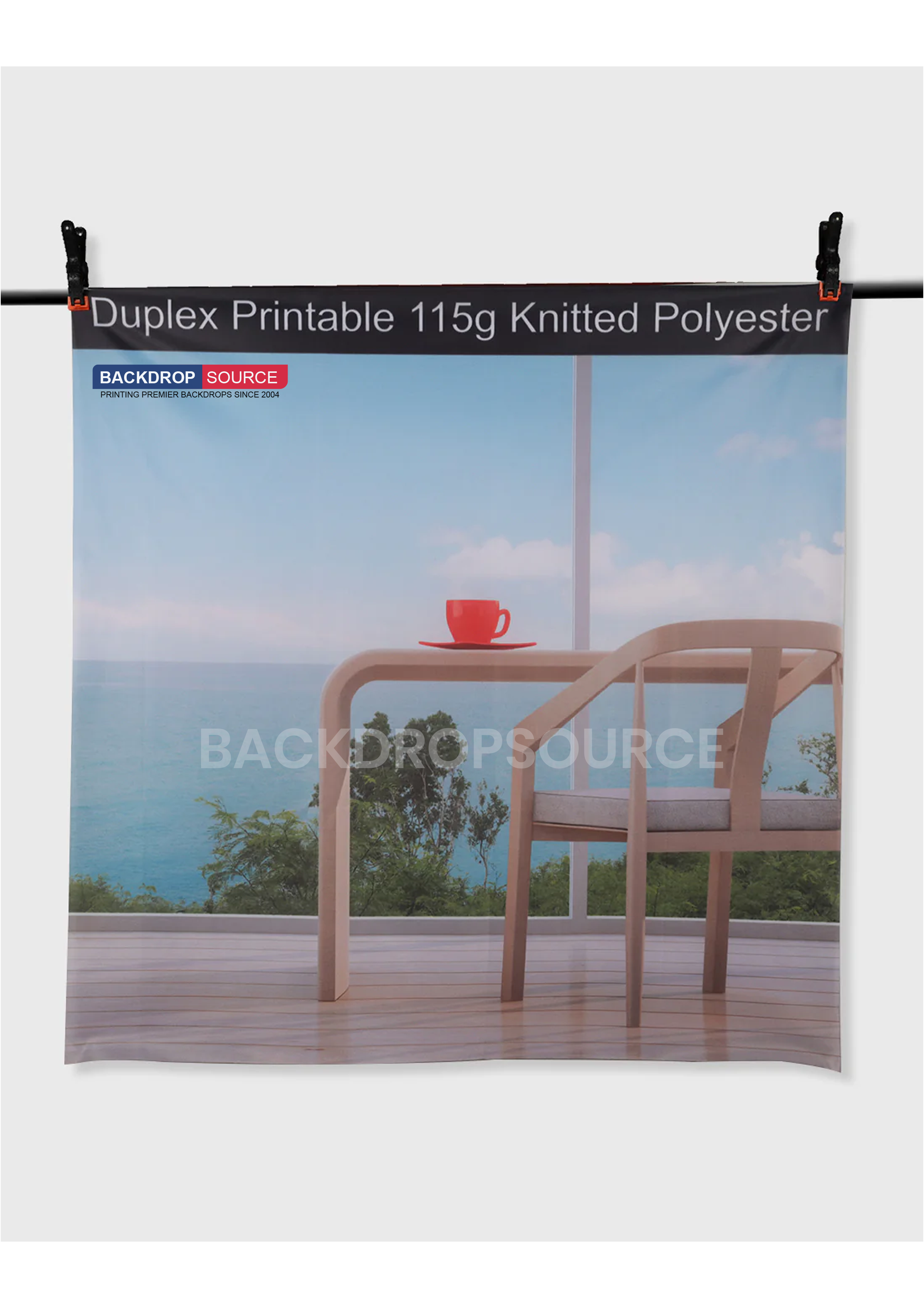 بوليستر محبوك مزدوج (115 جرامًا للمتر المربع)