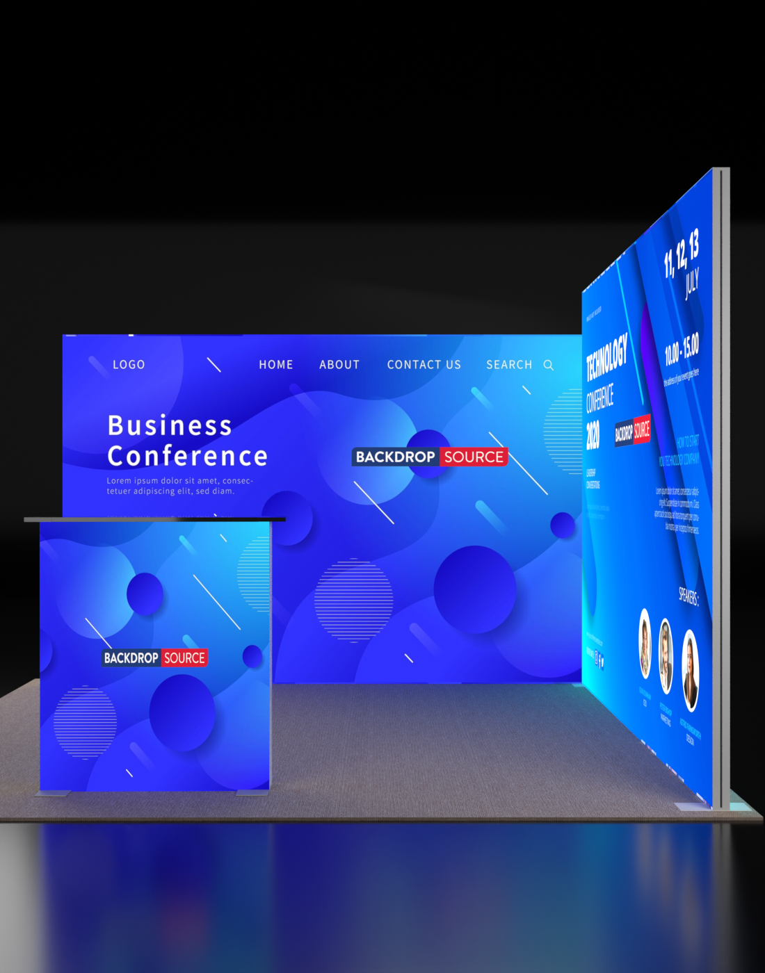 مجموعة عرض صندوق الضوء المعياري SEG - الطراز 8