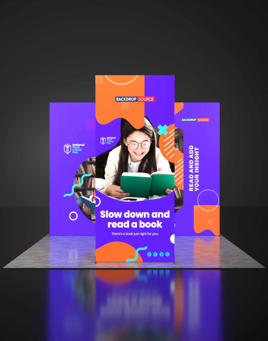 شاشة عرض SEG قابلة للطي بإضاءة خلفية - الطراز 4