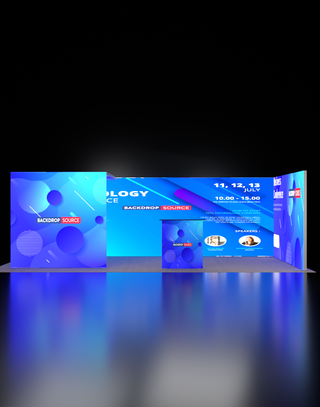 مجموعة عرض صندوق الضوء المعياري SEG - الطراز 12