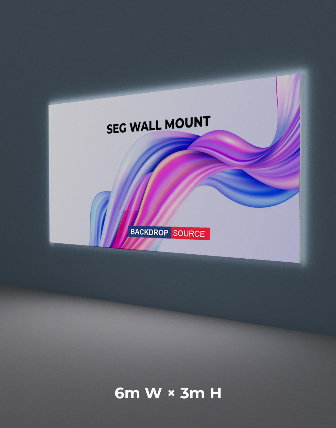 صندوق إضاءة SEG مثبت على الحائط