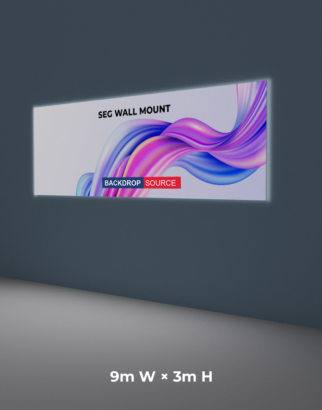 صندوق إضاءة SEG مثبت على الحائط