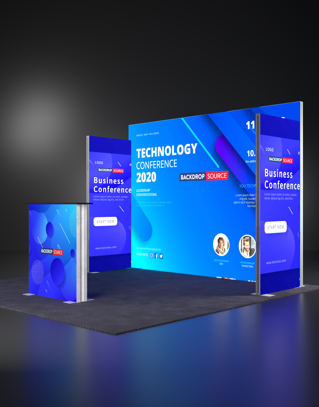 مجموعة عرض صندوق الضوء المعياري SEG - الطراز 6