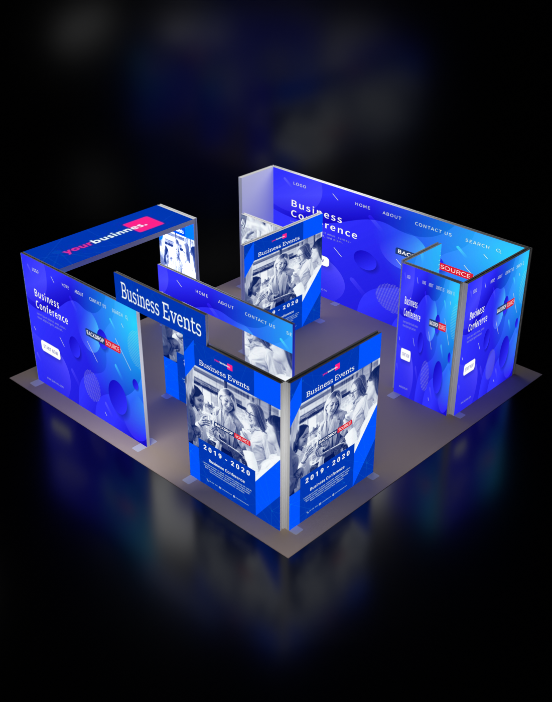 مجموعة عرض صندوق الضوء المعياري SEG - الطراز 16