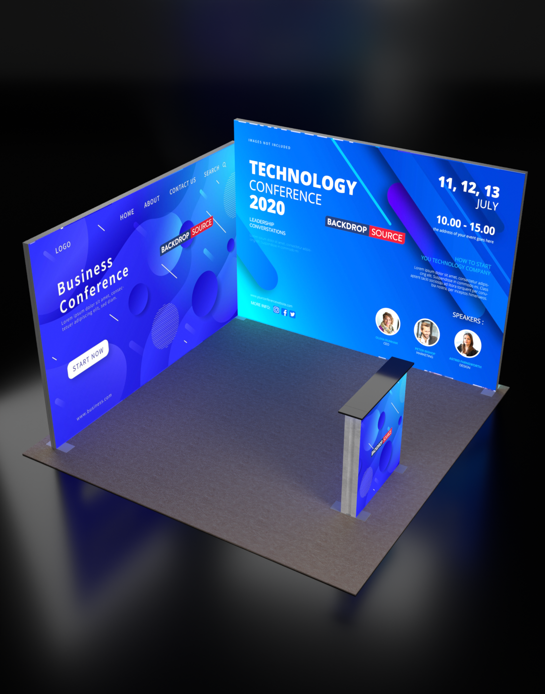 مجموعة عرض صندوق الضوء المعياري SEG - الطراز 8