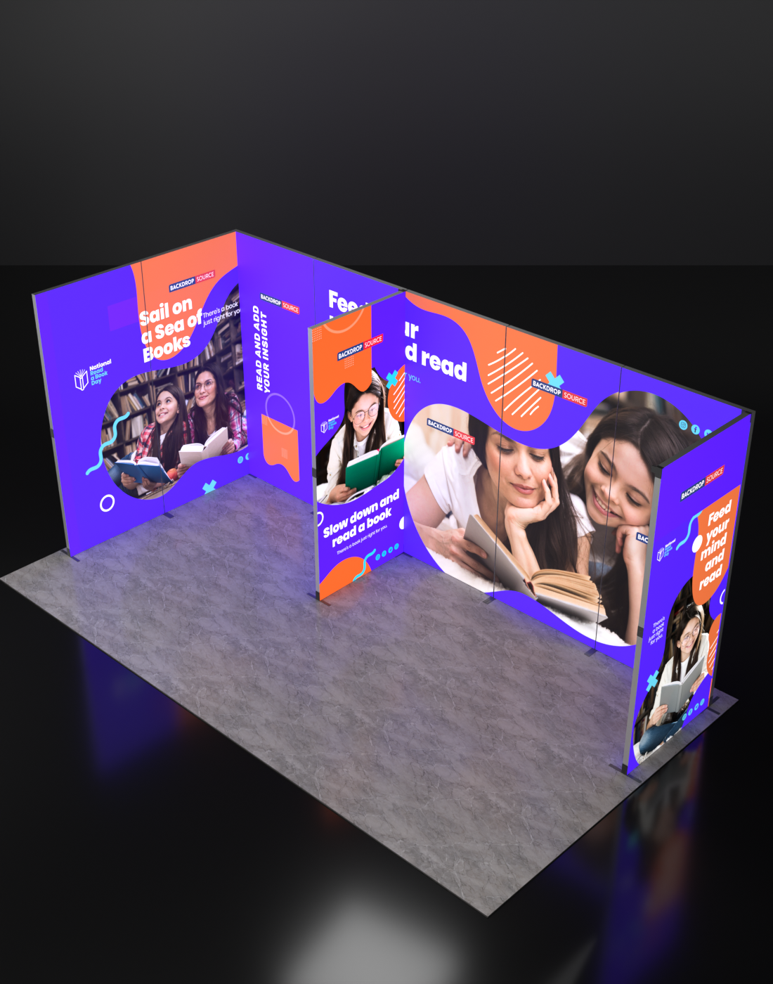 شاشة عرض SEG قابلة للطي بإضاءة خلفية - الطراز 15