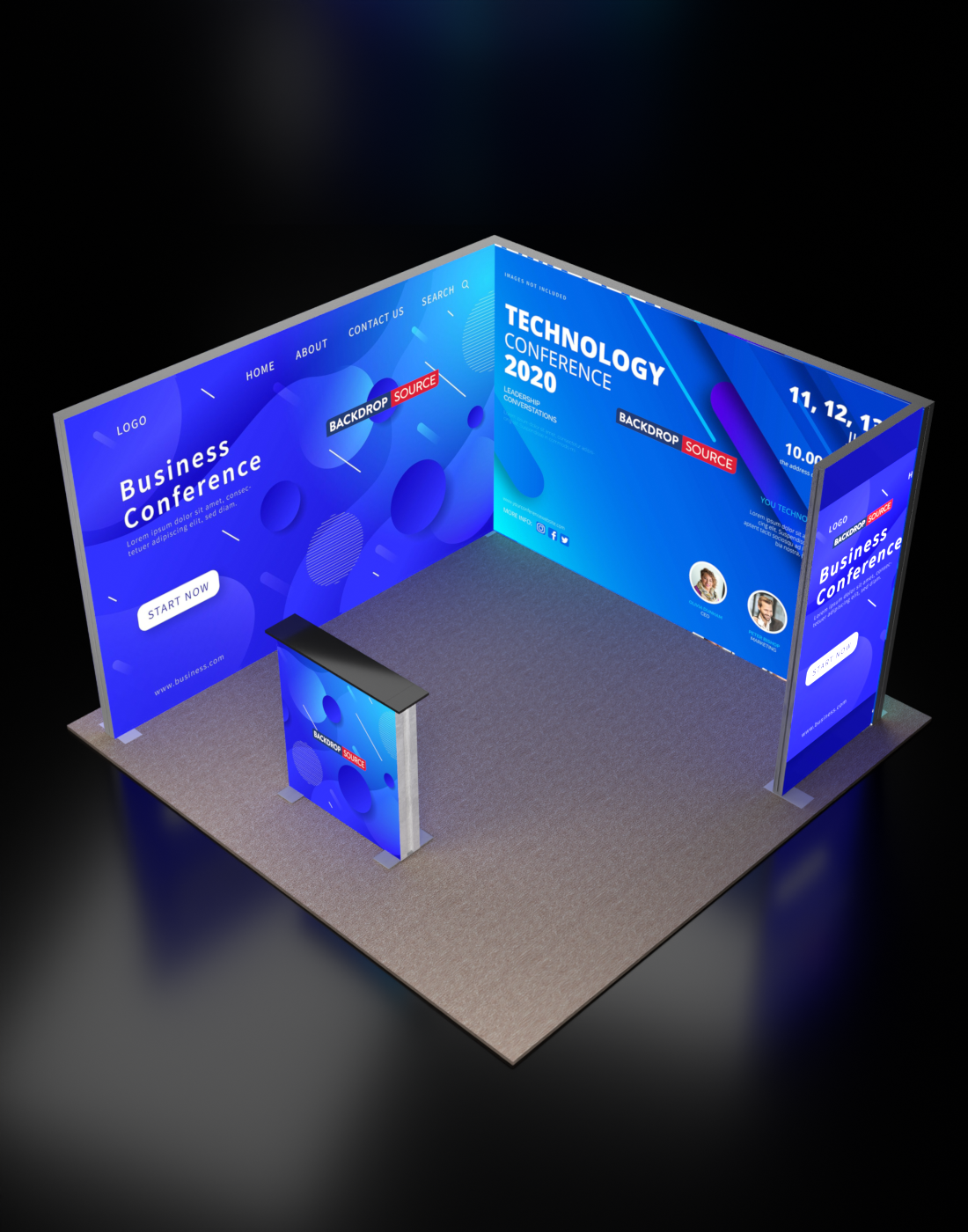 مجموعة عرض صندوق الضوء المعياري SEG - الطراز 7