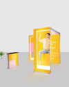 شاشة عرض ضوئية 3م SEG Modular Lightbox للمعارض التجارية - الطراز 1