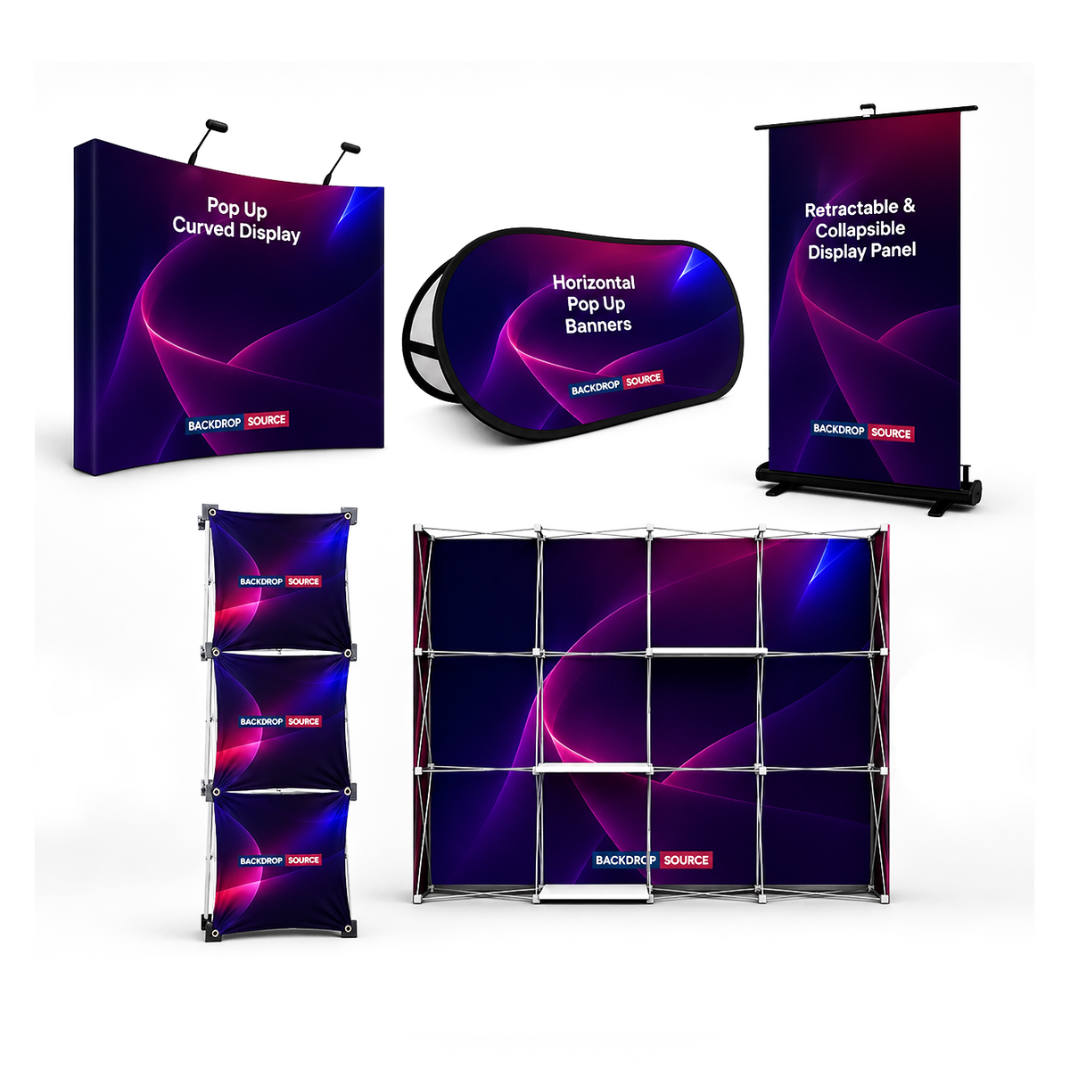 Custom Pop-Up Display Banners