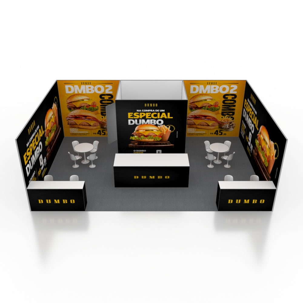 Modular Booth Kits 9m x 6m - Model 6