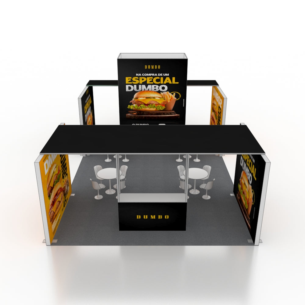 Modular Booth Kits 9m x 6m - Model 10