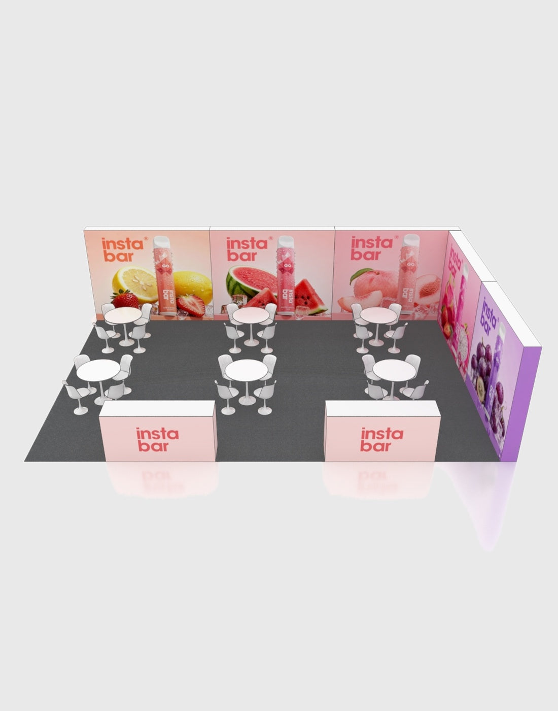 Modular Booth Kits 9m x 6m - Model 9