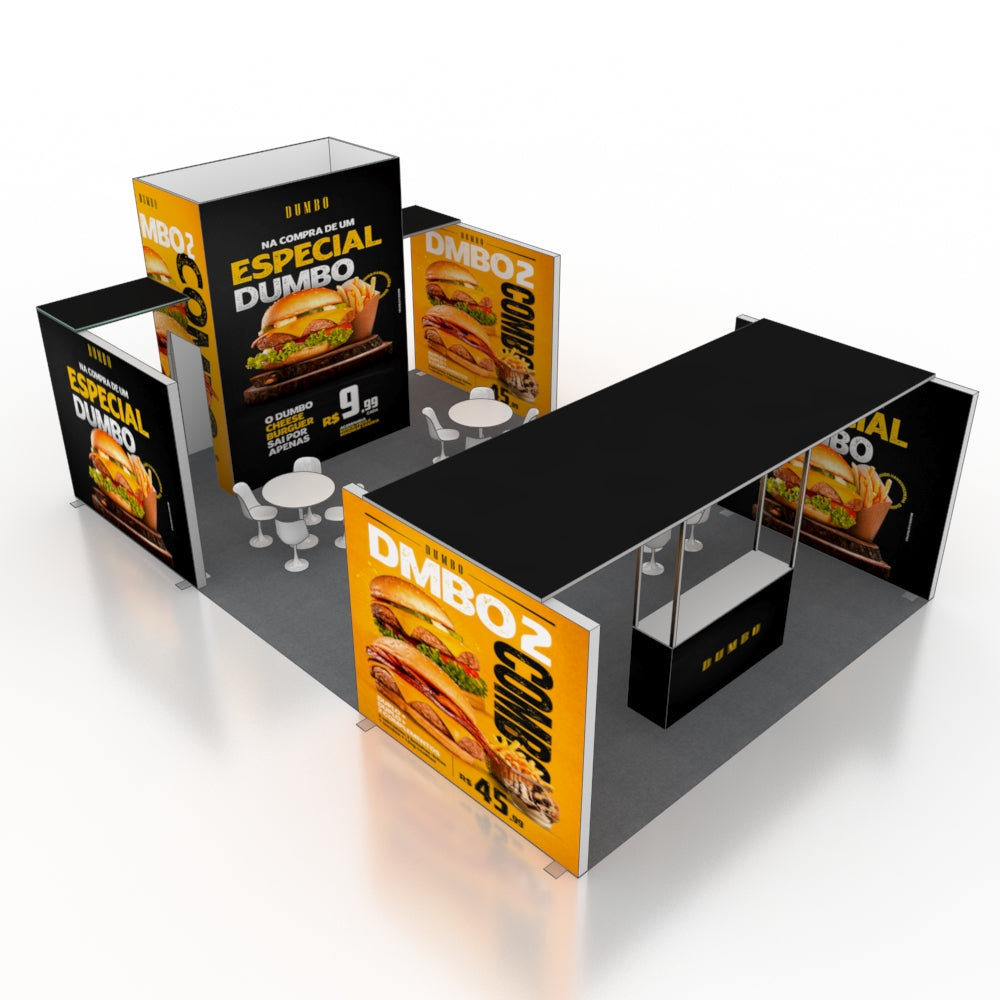 Modular Booth Kits 9m x 6m - Model 10