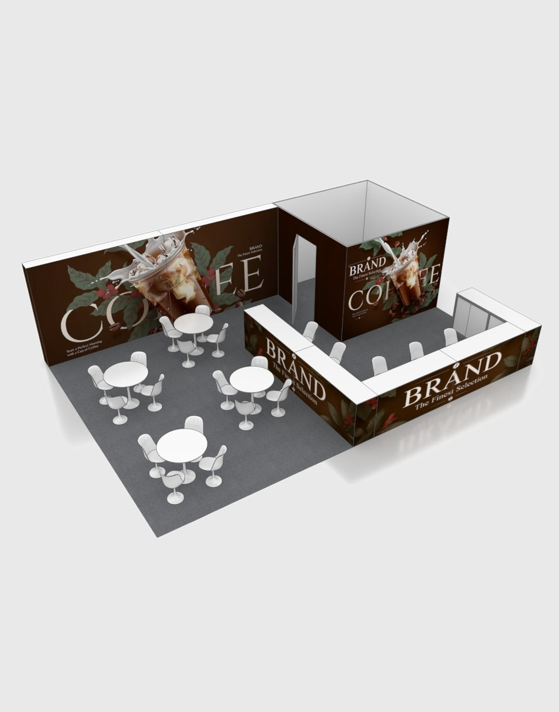 Modular Booth Kits 9m x 6m - Model 8