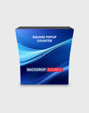 Backlit Rectangle Popup Counter