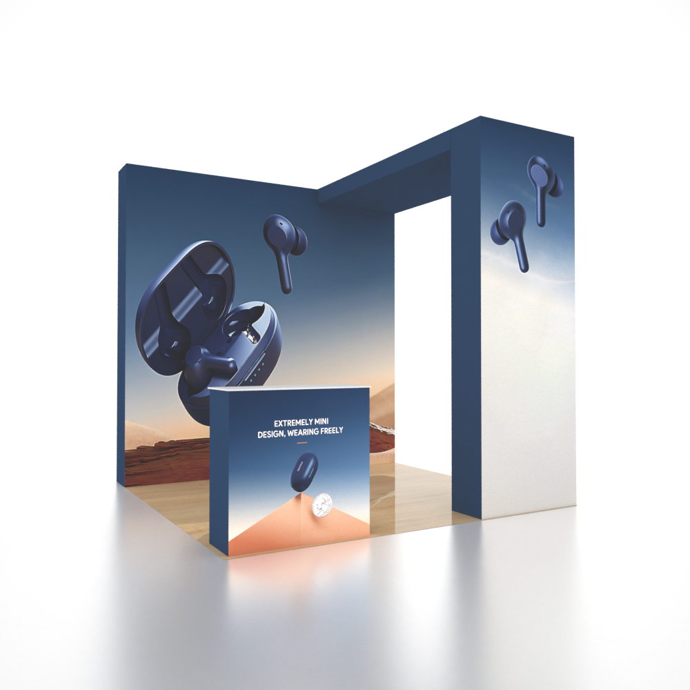 Portable Exhibit Display 3m x 3m - Model 41