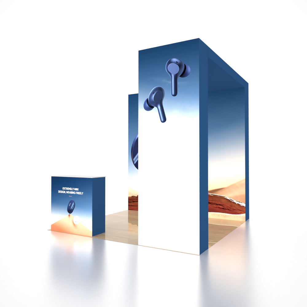 Portable Exhibit Display 3m x 3m - Model 41