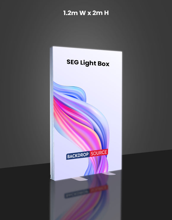SEG Fabric LED Light Box - 1.2m W x 2m H