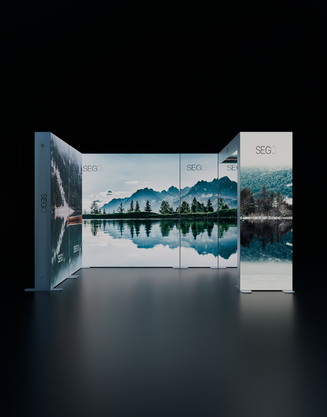 SEGO Backlit Lightbox 4.5m x 3m - Model 1