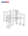 Magnetic Fabric Booth Display - Model 4 (5m x 5m)