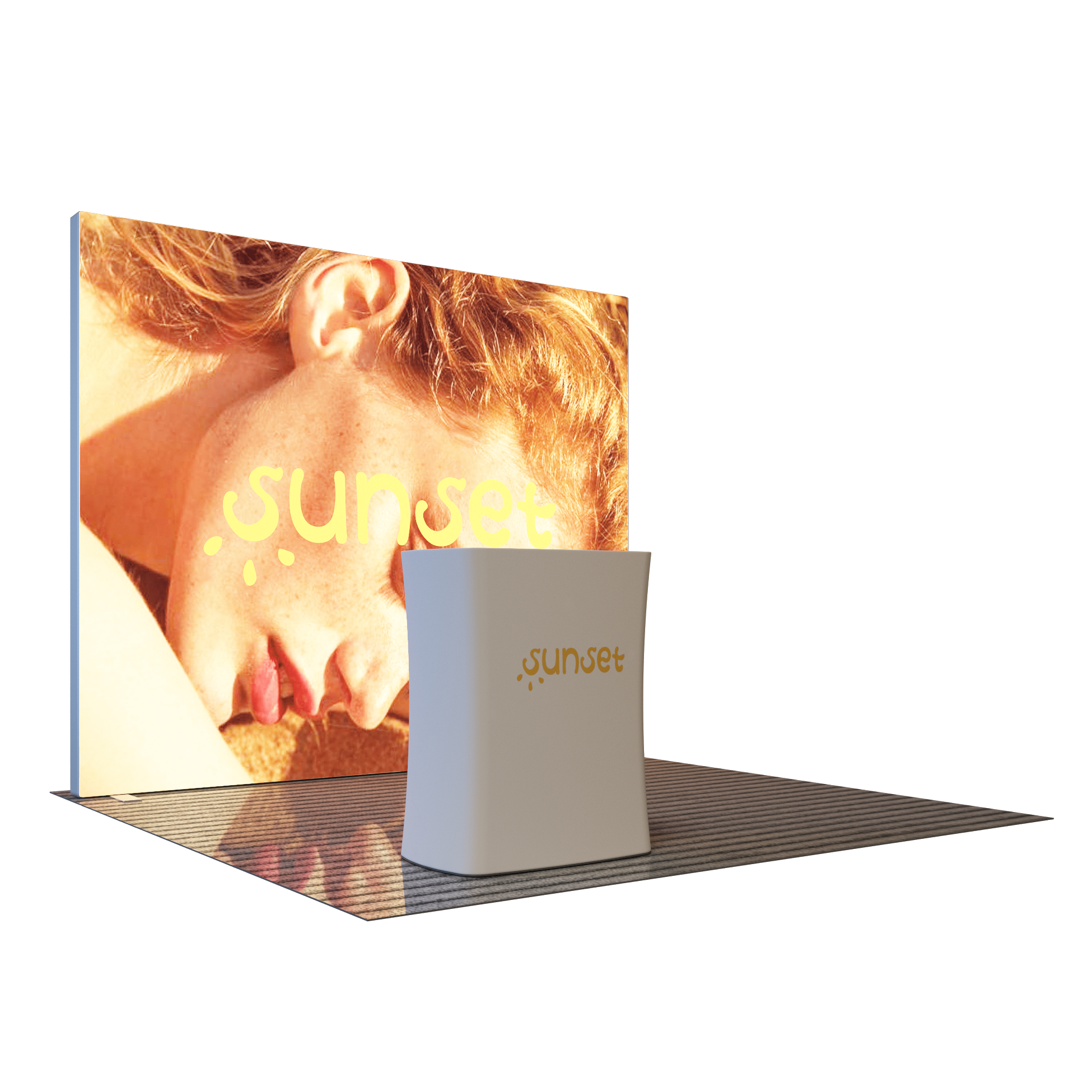 Premier 3m x 3m Exhibition Booth - Model 3