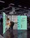 Magnetic Fabric Booth Display - Model 1 (3m x 3m)