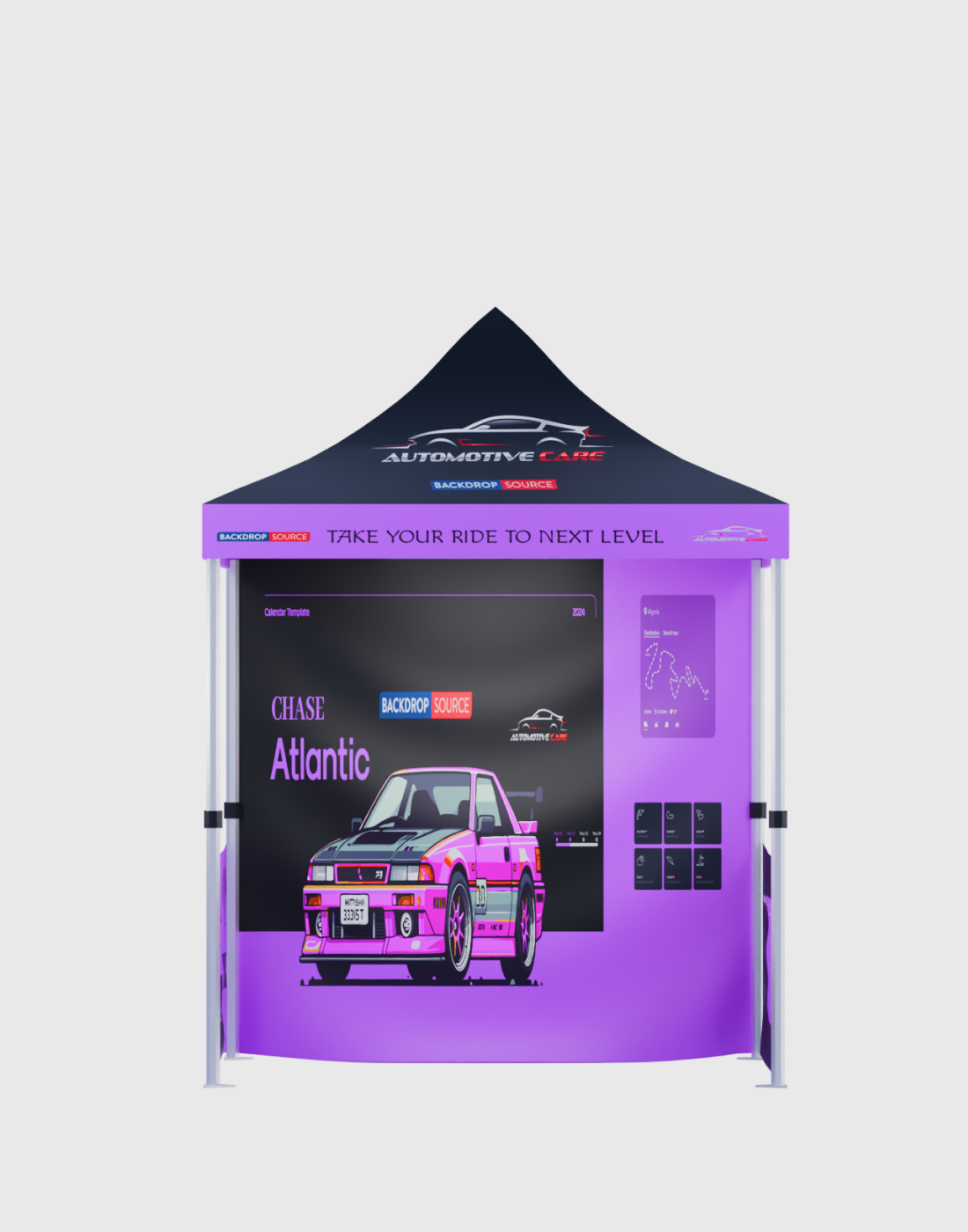 Heavy Duty Custom Canopy Tent (2m x 3m)