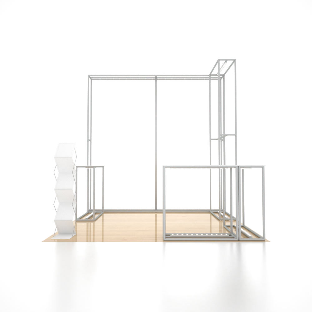 Portable Exhibit Display 3m x 3m - Model 42