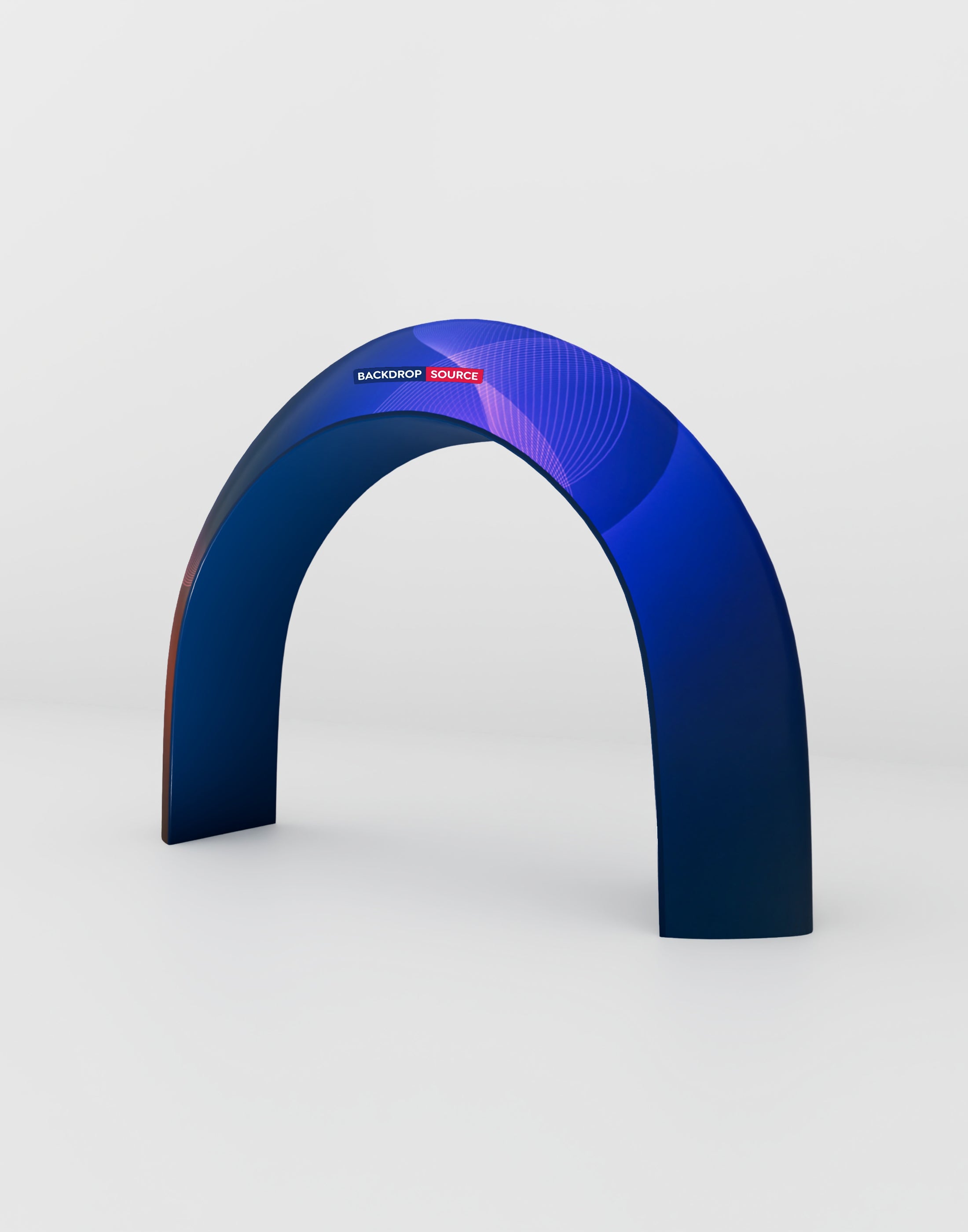 3D Triangular Prism Archway Display