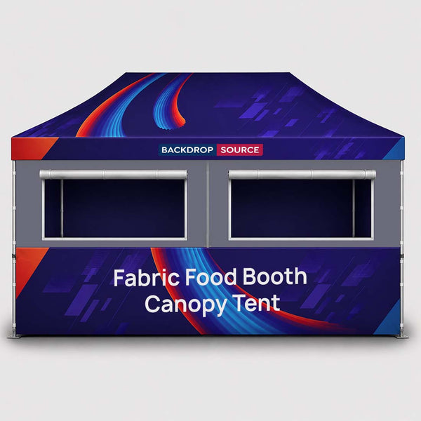 6m x 3m Custom Food Booth Canopy Tent