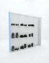 Portable Straight Pop-Up Wall with Shelves