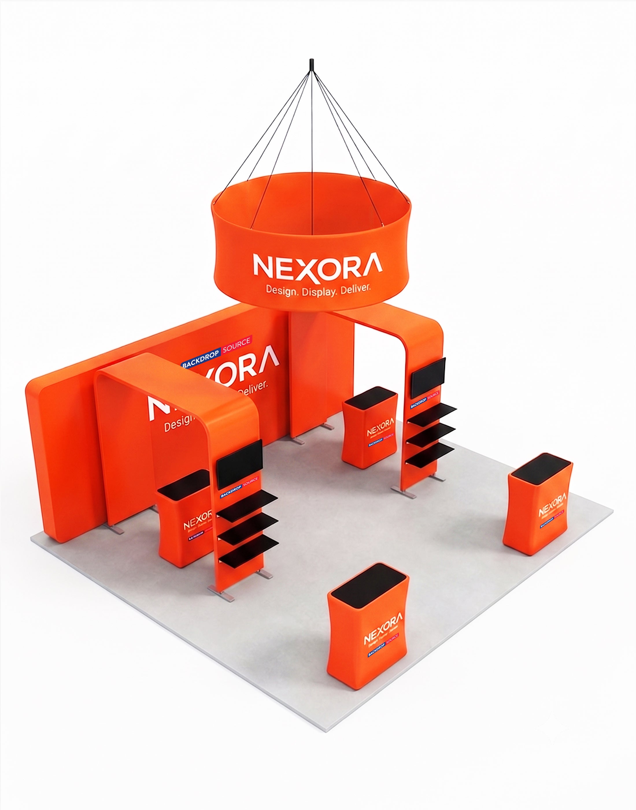 Modular Booth Kits 6m x 6m - Model 09