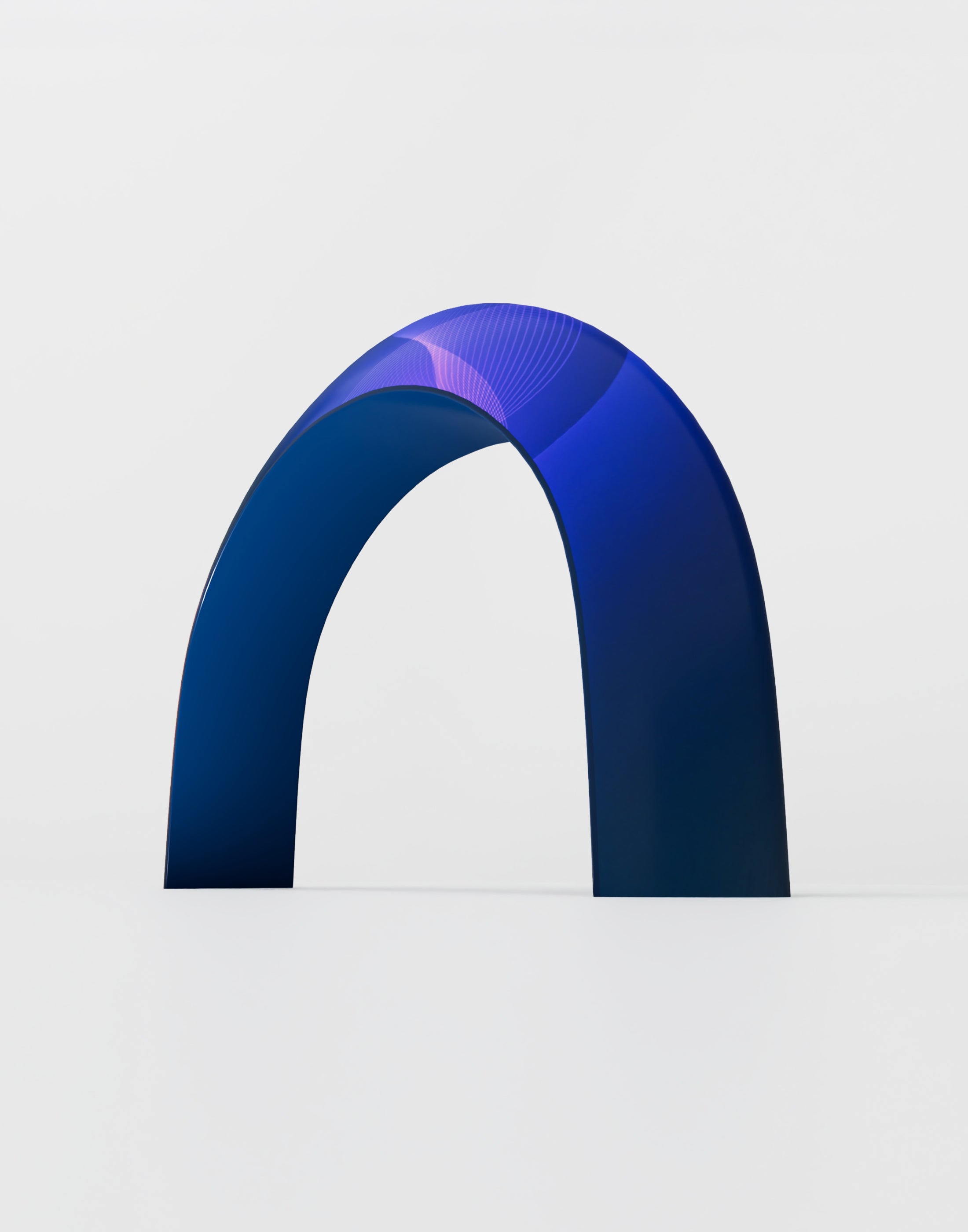3D Triangular Prism Archway Display
