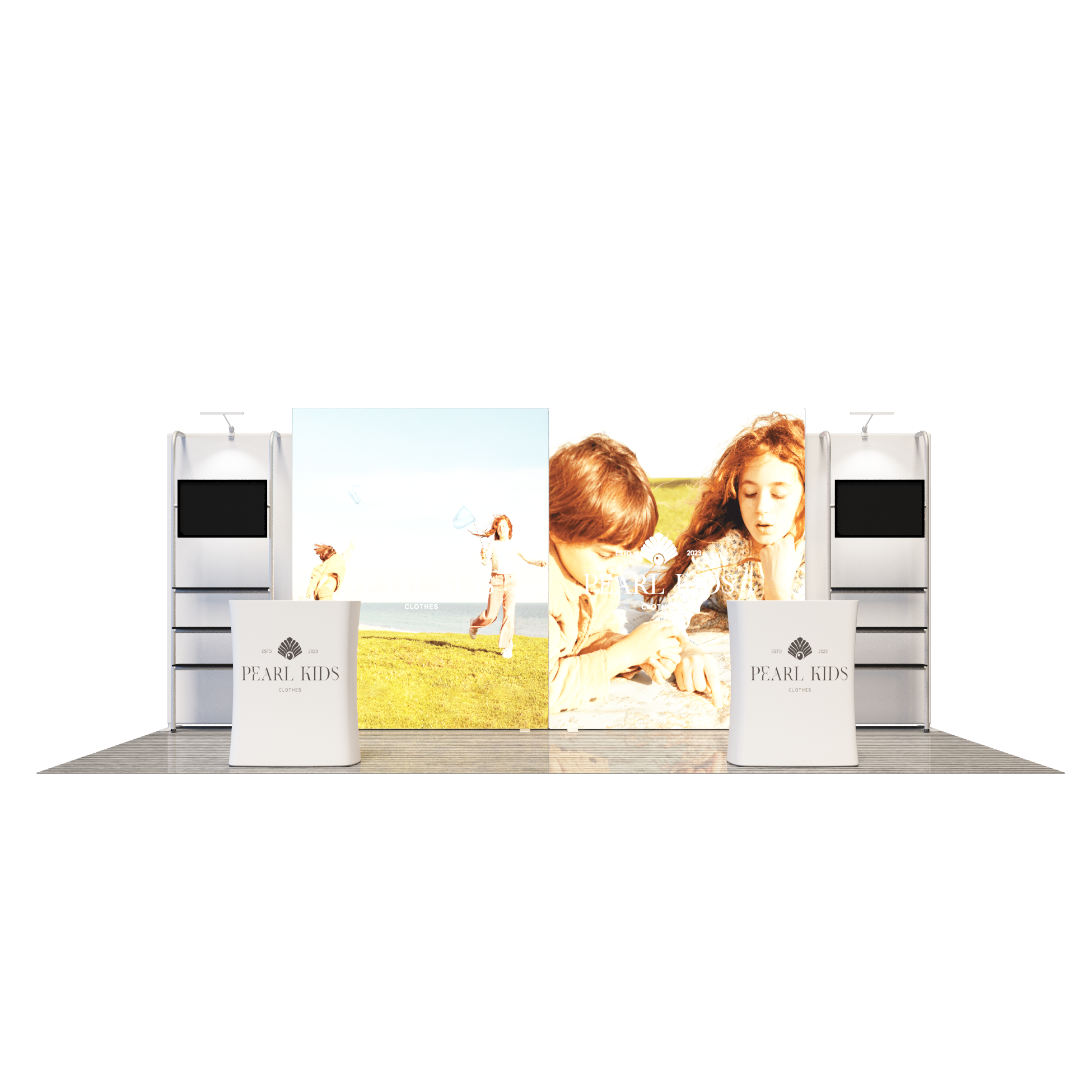 3m x 6m Modular Exhibition Display Kit – Model 7