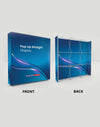 Pop Up Straight Velcro Media Wall